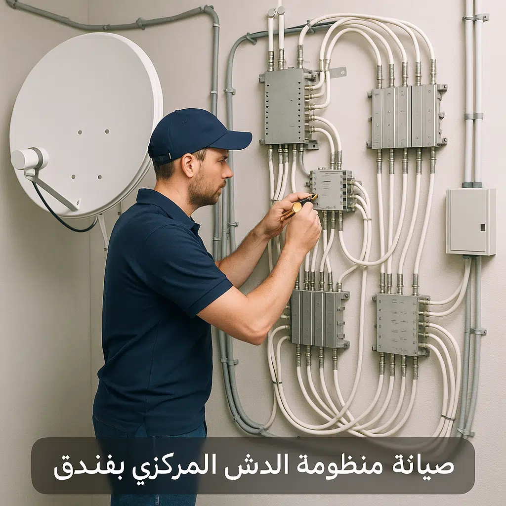 صيانة دش مركزي